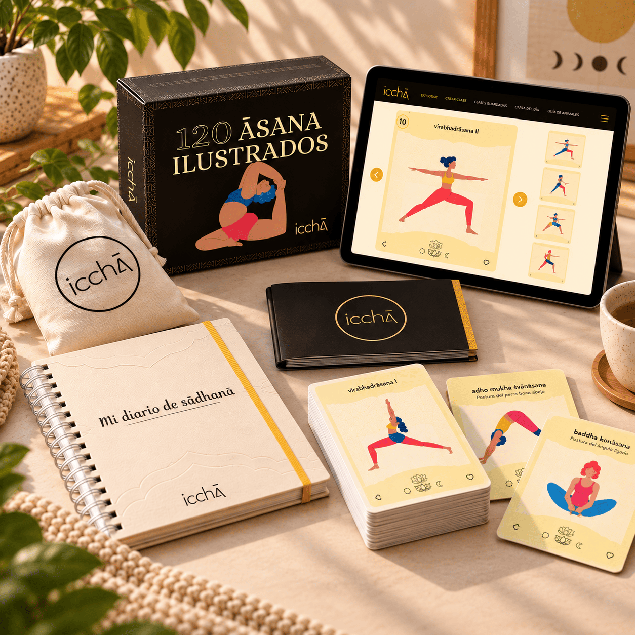Mazo Iccha físico + digital + diario de Sadhana