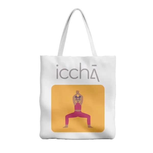 bolsa de yoga tote bag posturas